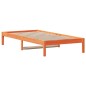 vidaXL Tagesbett Wachsbraun 90x200 cm Massivholz Kiefer vidaXL Tagesbett Wachsbraun 90x200 cm Massivholz Kiefer