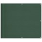 vidaXL Balkon-Sichtschutz Dunkelgrün 90x800 cm 100 % Polyester-Oxford vidaXL Balkon-Sichtschutz Dunkelgrün 90x800 cm 100 % Polyester-Oxford