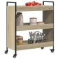 vidaXL Küchenwagen Sonoma-Eiche 70x30x82 cm Holzwerkstoff vidaXL Küchenwagen Sonoma-Eiche 70x30x82 cm Holzwerkstoff