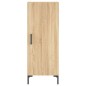 Highboard Sonoma-Eiche 34,5x34x180 cm Holzwerkstoff Highboard Sonoma-Eiche 34,5x34x180 cm Holzwerkstoff