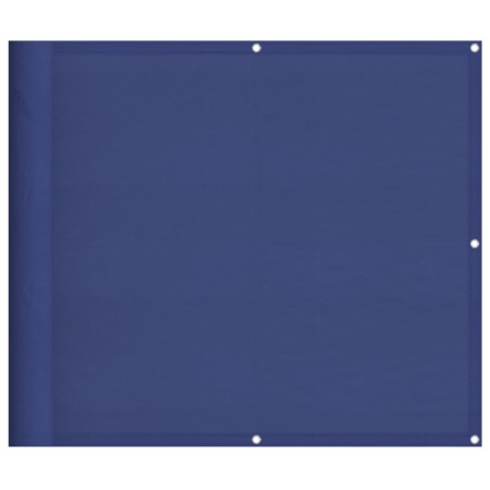 vidaXL Balkon-Sichtschutz Blau 90x800 cm 100 % Polyester-Oxford