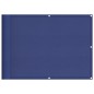 vidaXL Balkon-Sichtschutz Blau 75x1000 cm 100 % Polyester-Oxford vidaXL Balkon-Sichtschutz Blau 75x1000 cm 100 % Polyester-Oxford