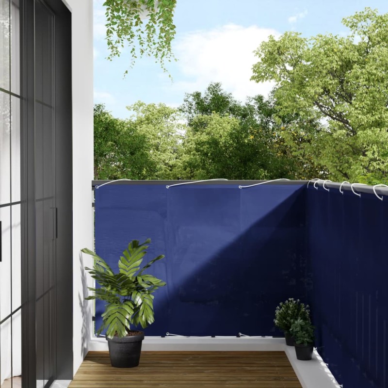 vidaXL Balkon-Sichtschutz Blau 120x700 cm 100 % Polyester-Oxford vidaXL Balkon-Sichtschutz Blau 120x700 cm 100 % Polyester-Oxford