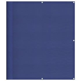 vidaXL Balkon-Sichtschutz Blau 120x700 cm 100 % Polyester-Oxford