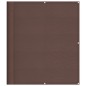 vidaXL Balkon-Sichtschutz Braun 120x700 cm 100 % Polyester-Oxford vidaXL Balkon-Sichtschutz Braun 120x700 cm 100 % Polyester-Oxford