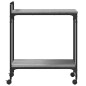 vidaXL Küchenwagen Grau Sonoma 60,5x31x72,5 cm Holzwerkstoff vidaXL Küchenwagen Grau Sonoma 60,5x31x72,5 cm Holzwerkstoff
