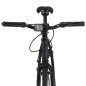 vidaXL Fahrrad mit Festem Gang Schwarz und Grün 700c 51 cm vidaXL Fahrrad mit Festem Gang Schwarz und Grün 700c 51 cm