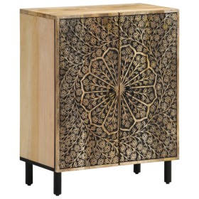 vidaXL Beistellschränke 3 Stk. 60x33x75 cm Massivholz Mango