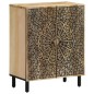 vidaXL Beistellschränke 3 Stk. 60x33x75 cm Massivholz Mango vidaXL Beistellschränke 3 Stk. 60x33x75 cm Massivholz Mango