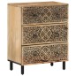 vidaXL Beistellschränke 3 Stk. 60x33x75 cm Massivholz Mango vidaXL Beistellschränke 3 Stk. 60x33x75 cm Massivholz Mango