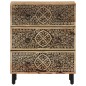 vidaXL Beistellschränke 3 Stk. 60x33x75 cm Massivholz Mango vidaXL Beistellschränke 3 Stk. 60x33x75 cm Massivholz Mango
