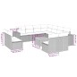 vidaXL 12-tlg. Garten-Sofagarnitur mit Kissen Schwarz Poly Rattan vidaXL 12-tlg. Garten-Sofagarnitur mit Kissen Schwarz Poly Rattan