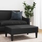 vidaXL Fußhocker Schwarz 77x55x31 cm Kunstleder vidaXL Fußhocker Schwarz 77x55x31 cm Kunstleder