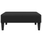 vidaXL Fußhocker Schwarz 77x55x31 cm Kunstleder vidaXL Fußhocker Schwarz 77x55x31 cm Kunstleder