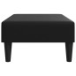 vidaXL Fußhocker Schwarz 77x55x31 cm Kunstleder vidaXL Fußhocker Schwarz 77x55x31 cm Kunstleder