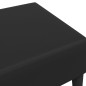 vidaXL Fußhocker Schwarz 77x55x31 cm Kunstleder vidaXL Fußhocker Schwarz 77x55x31 cm Kunstleder