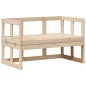 vidaXL 2-in-1 Gartensofa Verlängerbar Massivholz Kiefer vidaXL 2-in-1 Gartensofa Verlängerbar Massivholz Kiefer