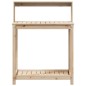 vidaXL Pflanztisch mit Ablagen 82,5x50x109,5 cm Massivholz Kiefer vidaXL Pflanztisch mit Ablagen 82,5x50x109,5 cm Massivholz Kiefer