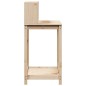 vidaXL Pflanztisch mit Ablagen 82,5x50x109,5 cm Massivholz Kiefer vidaXL Pflanztisch mit Ablagen 82,5x50x109,5 cm Massivholz Kiefer
