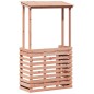 vidaXL Gartenbar mit Dach 112,5x57x195,5 cm Massivholz Kiefer vidaXL Gartenbar mit Dach 112,5x57x195,5 cm Massivholz Kiefer