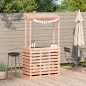vidaXL Gartenbar mit Dach 112,5x57x195,5 cm Massivholz Kiefer vidaXL Gartenbar mit Dach 112,5x57x195,5 cm Massivholz Kiefer