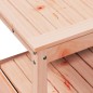 vidaXL Pflanztisch mit Ablagen 82,5x45x81 cm Massivholz Douglasie vidaXL Pflanztisch mit Ablagen 82,5x45x81 cm Massivholz Douglasie