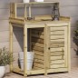 vidaXL Pflanztisch Ablagen 82,5x50x109,5 cm Imprägniertes Kiefernholz vidaXL Pflanztisch Ablagen 82,5x50x109,5 cm Imprägniertes Kiefernholz
