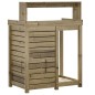 vidaXL Pflanztisch Ablagen 82,5x50x109,5 cm Imprägniertes Kiefernholz vidaXL Pflanztisch Ablagen 82,5x50x109,5 cm Imprägniertes Kiefernholz