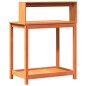 vidaXL Pflanztisch mit Ablagen Braun 82,5x50x109,5cm Massivholz Kiefer