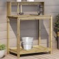 vidaXL Pflanztisch Ablagen 82,5x50x109,5 cm Imprägniertes Kiefernholz vidaXL Pflanztisch Ablagen 82,5x50x109,5 cm Imprägniertes Kiefernholz