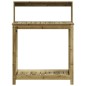 vidaXL Pflanztisch Ablagen 82,5x50x109,5 cm Imprägniertes Kiefernholz vidaXL Pflanztisch Ablagen 82,5x50x109,5 cm Imprägniertes Kiefernholz