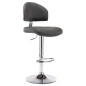vidaXL Barhocker Grau Kunstleder vidaXL Barhocker Grau Kunstleder