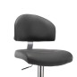 vidaXL Barhocker Grau Kunstleder vidaXL Barhocker Grau Kunstleder