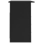 vidaXL Schreibtisch mit Schubladen Schwarz 110×50×76 cm Holzwerkstoff vidaXL Schreibtisch mit Schubladen Schwarz 110×50×76 cm Holzwerkstoff