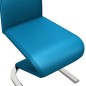 vidaXL Esszimmerstühle in Zick-Zack-Form 2 Stk. Blau Kunstleder vidaXL Esszimmerstühle in Zick-Zack-Form 2 Stk. Blau Kunstleder