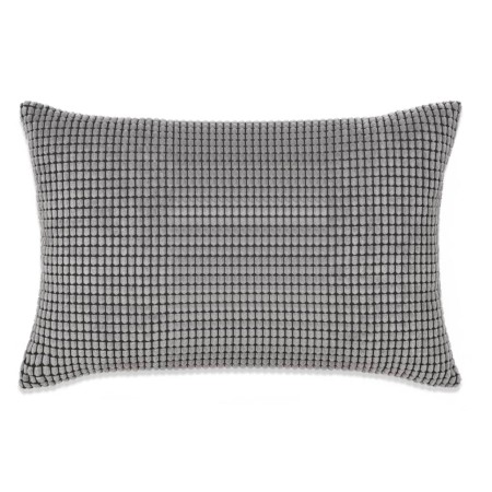 vidaXL Kissen-Set 2 Stk. Velours 40 x 60 cm Grau