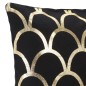 vidaXL Kissen 2 Stk. Foliendruck Schwarz und Golden 40x40 cm Baumwolle vidaXL Kissen 2 Stk. Foliendruck Schwarz und Golden 40x40 cm Baumwolle