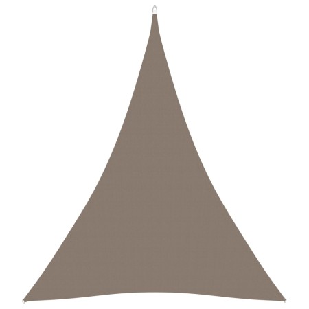 vidaXL Sonnensegel Oxford-Gewebe Dreieckig 4x5x5 m Taupe