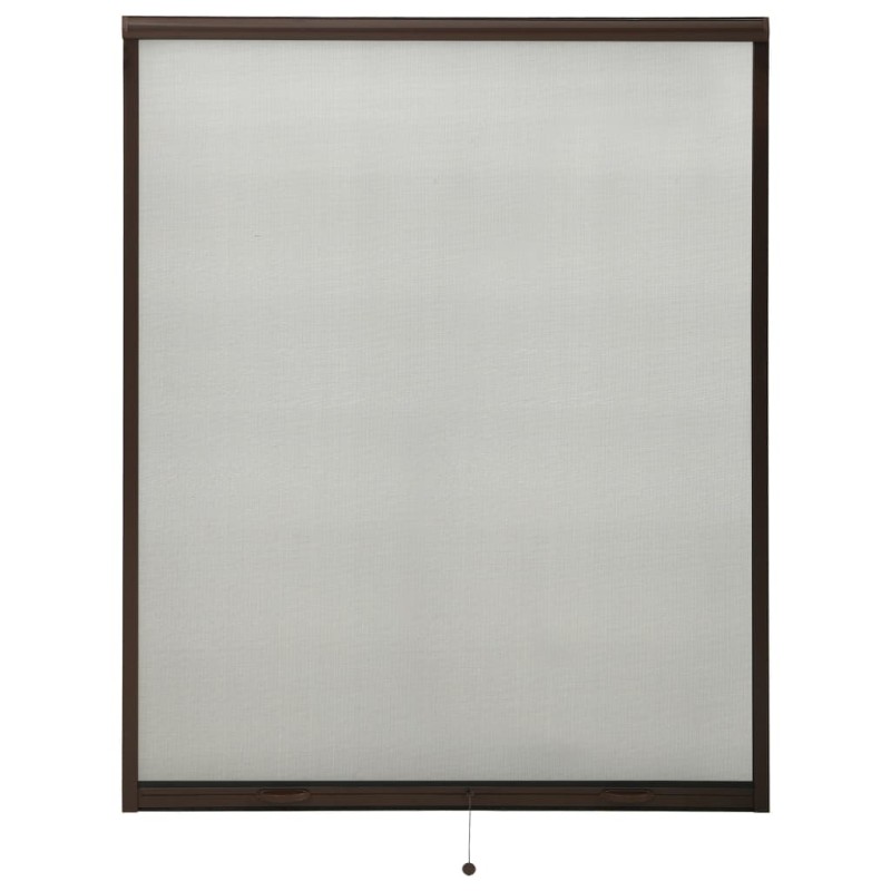 vidaXL Insektenschutzrollo für Fenster Braun 150x170 cm vidaXL Insektenschutzrollo für Fenster Braun 150x170 cm