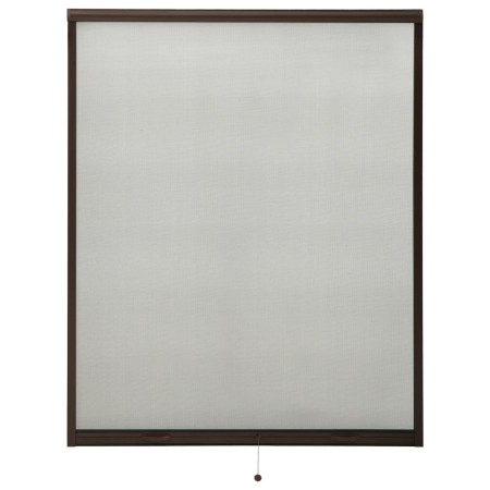 vidaXL Insektenschutzrollo für Fenster Braun 150x170 cm