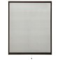 vidaXL Insektenschutzrollo für Fenster Braun 150x170 cm vidaXL Insektenschutzrollo für Fenster Braun 150x170 cm