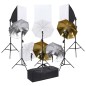 vidaXL Fotostudio-Set mit Beluchtungsset und Softboxen vidaXL Fotostudio-Set mit Beluchtungsset und Softboxen