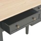 vidaXL Schreibtisch Schwarz 109,5 x 45 x 77,5 cm Holz vidaXL Schreibtisch Schwarz 109,5 x 45 x 77,5 cm Holz