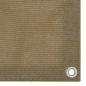 vidaXL Balkon-Sichtschutz Taupe 75x400 cm HDPE vidaXL Balkon-Sichtschutz Taupe 75x400 cm HDPE