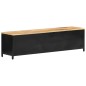 vidaXL TV-Schrank 130x30x37 cm Raues Mango-Massivholz vidaXL TV-Schrank 130x30x37 cm Raues Mango-Massivholz