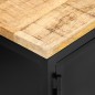 vidaXL TV-Schrank 130x30x37 cm Raues Mango-Massivholz vidaXL TV-Schrank 130x30x37 cm Raues Mango-Massivholz