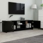 vidaXL TV-Schrank Schwarz 120x30x37,5 cm Holzwerkstoff vidaXL TV-Schrank Schwarz 120x30x37,5 cm Holzwerkstoff