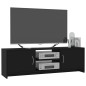 vidaXL TV-Schrank Schwarz 120x30x37,5 cm Holzwerkstoff vidaXL TV-Schrank Schwarz 120x30x37,5 cm Holzwerkstoff