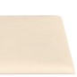vidaXL Wandpaneele 12 Stk. Creme 30x15 cm Samt 0,54 m² vidaXL Wandpaneele 12 Stk. Creme 30x15 cm Samt 0,54 m²