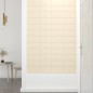 vidaXL Wandpaneele 12 Stk. Creme 30x15 cm Samt 0,54 m² vidaXL Wandpaneele 12 Stk. Creme 30x15 cm Samt 0,54 m²